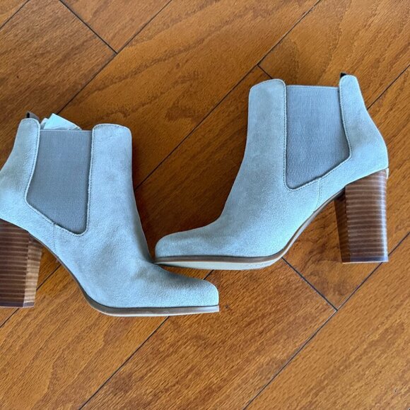 Michael Kors Women’s Lottie Suede Bootie in Luggage - Picture 6 of 8